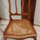 Set of 6 caned Regency/Louis XV chairs