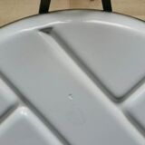 Dish with ceramic compartments