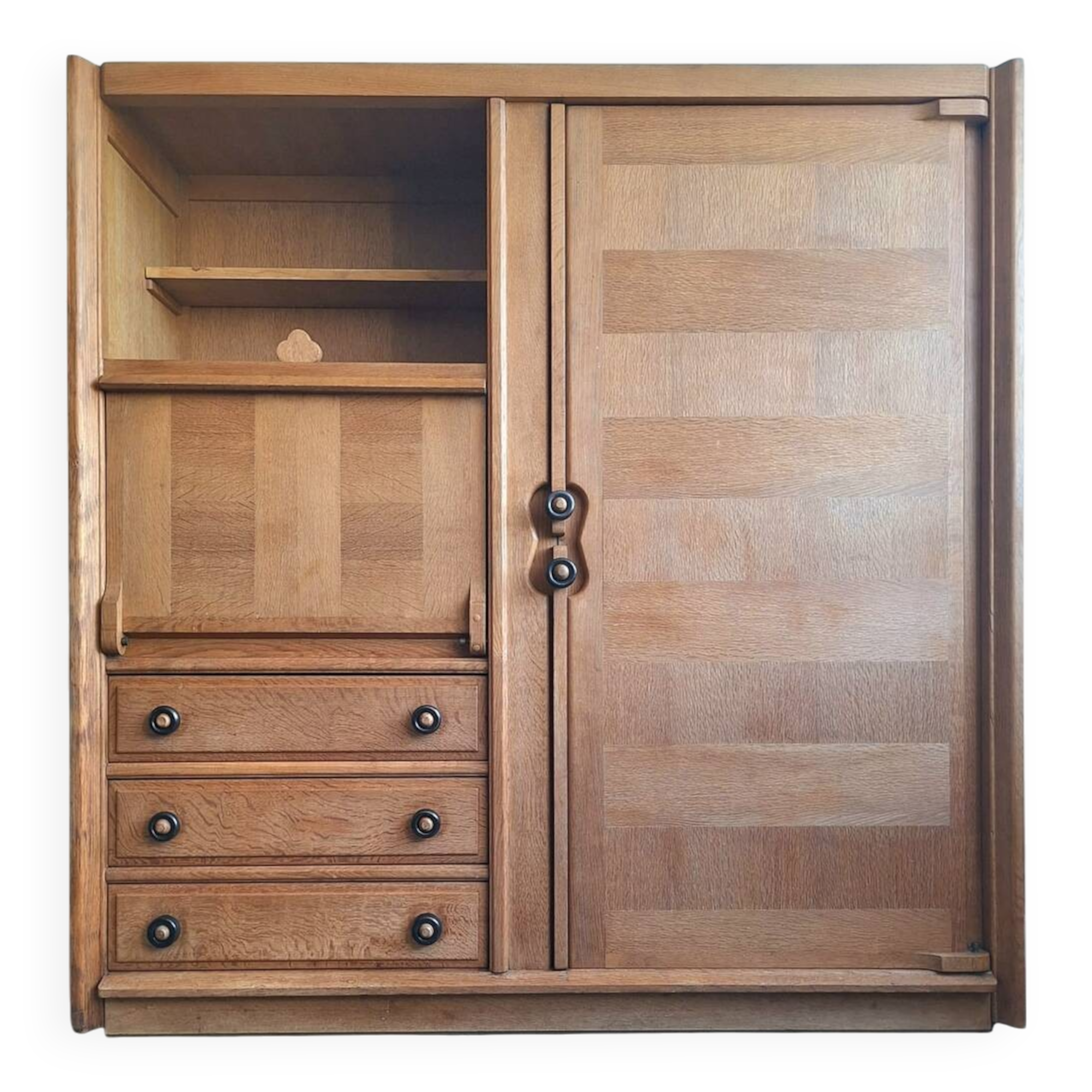 Guillerme et Chambron secretary cabinet, bar sideboard, office bookcase