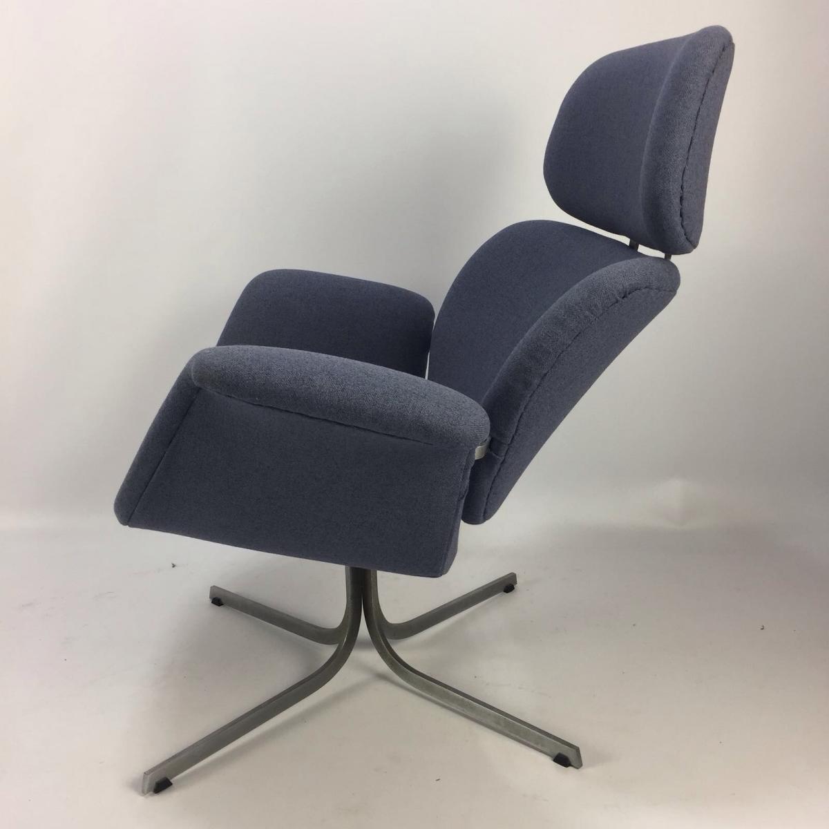 Tulip Chair with Ottoman by Pierre Paulin for Artifort 1960