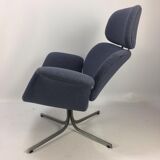Tulip Chair with Ottoman by Pierre Paulin for Artifort 1960