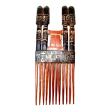 Peigne de décoration en bois massif du Ghana