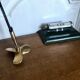 Porte stylo en laiton vintage