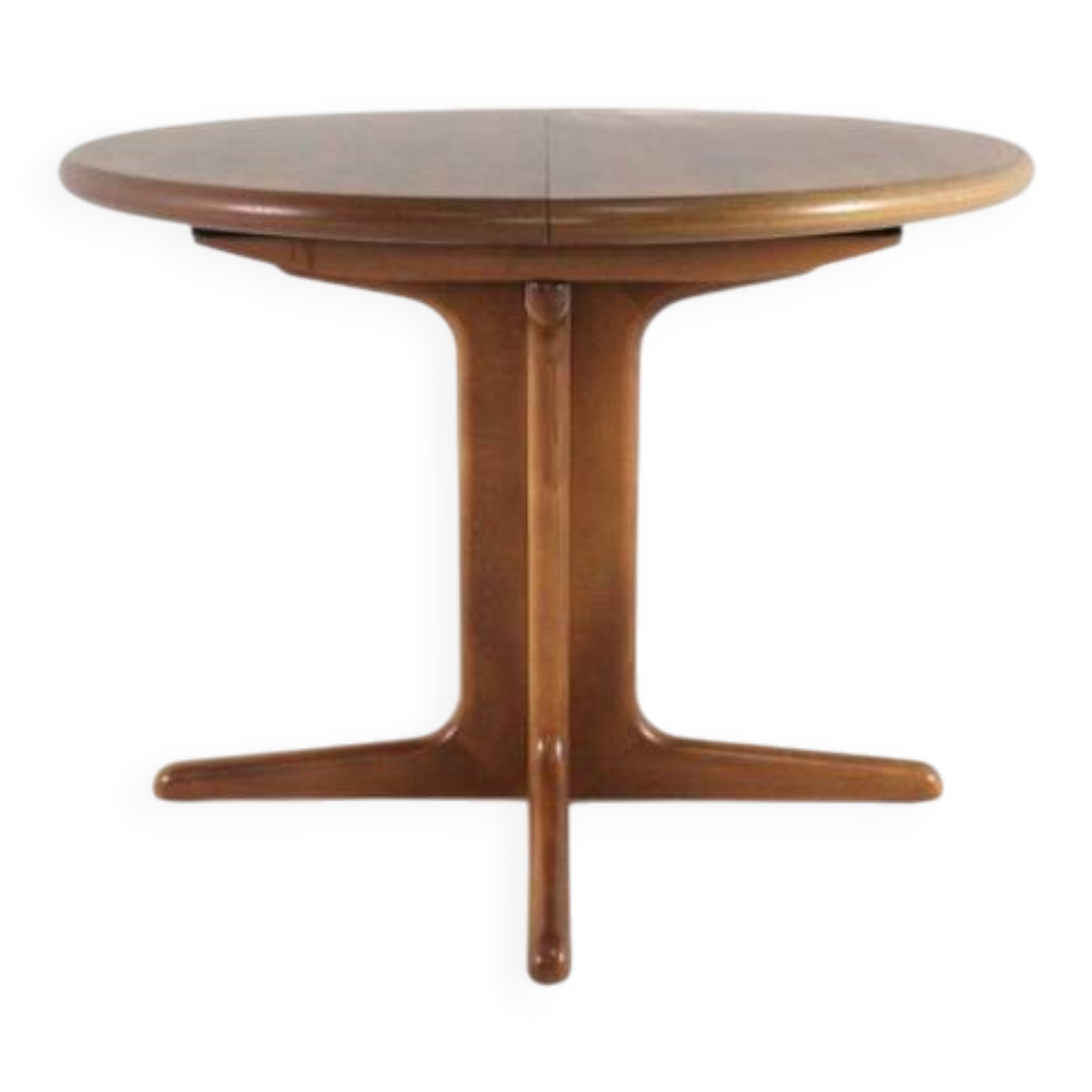Round extendable dining table 'Malges' - vintage - danish style