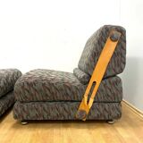 Mid-Century Folding Two-Seat Sofa, 1970s, Czechoslovakia