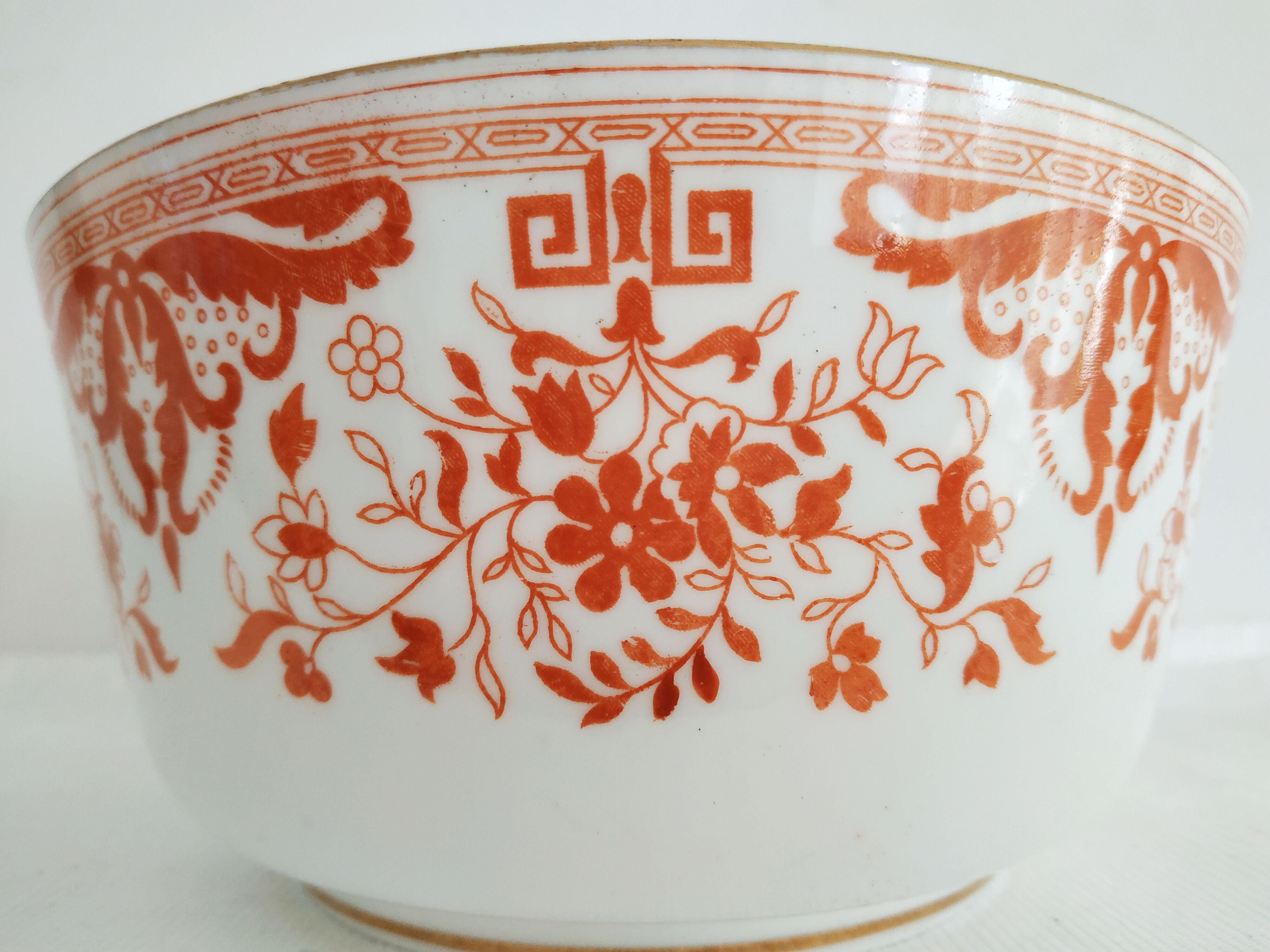 Cache pot en porcelaine anglaise Mintons