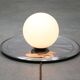 Vintage Metal and Opaline Pendant Lamp