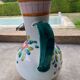Glazed vase