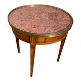 Pink hot water bottle table