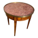 Table bouillotte rosée