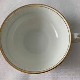 Service of 39 cups cups under pourer cups milk pot and sugar bernardaud porcelain Limoges