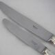 Ravinet d'Enfert, Ercuis Brantome set of 20 knives, 10 dinner knives + 10 dessert knives.