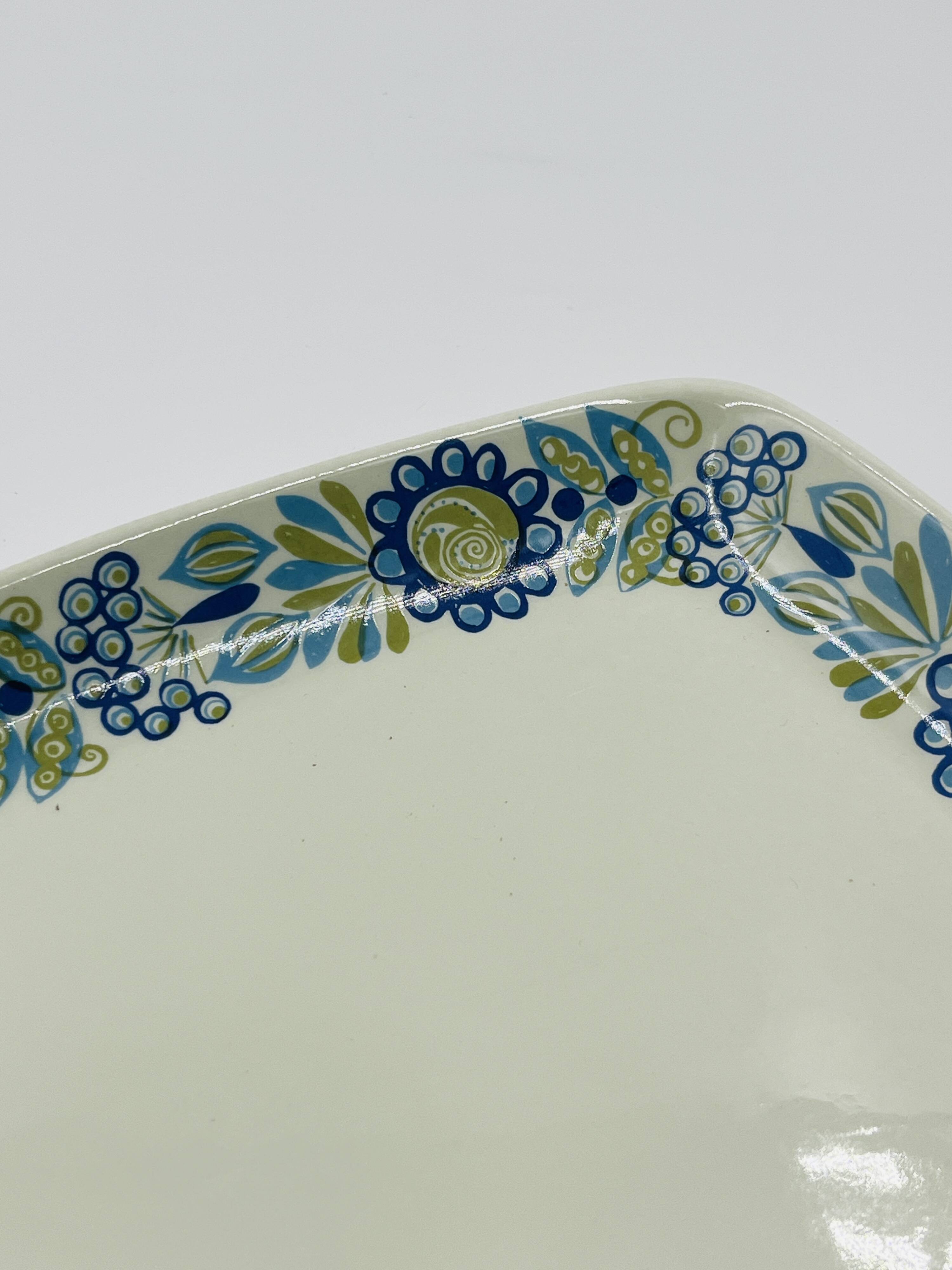 Plat "Tor Viking" Figgjo Norvège – Design 70s