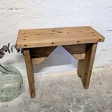 Small rustic bench