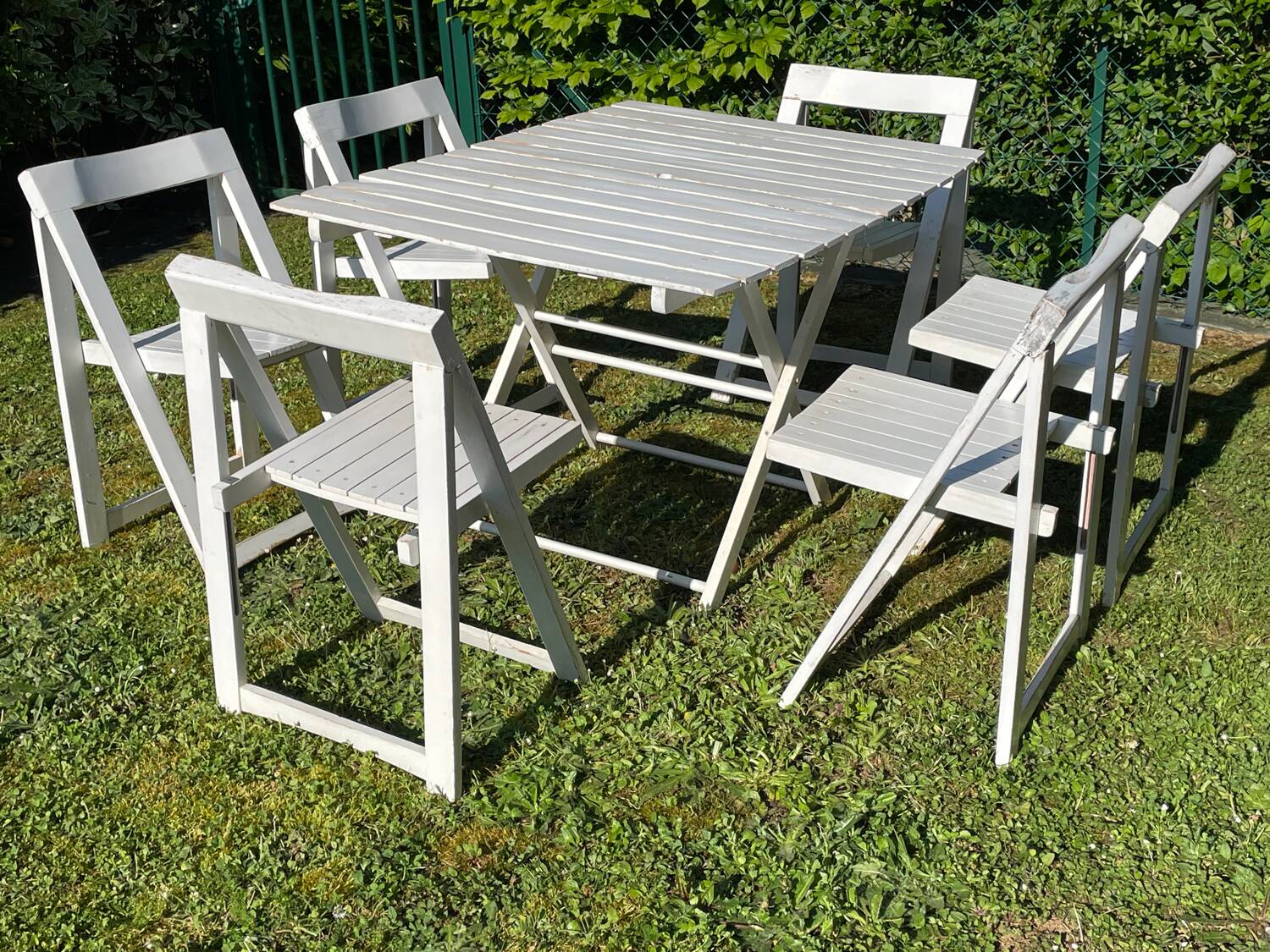 Salon de jardin italien vintage