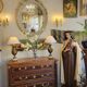 Louis XVI medallion mirror