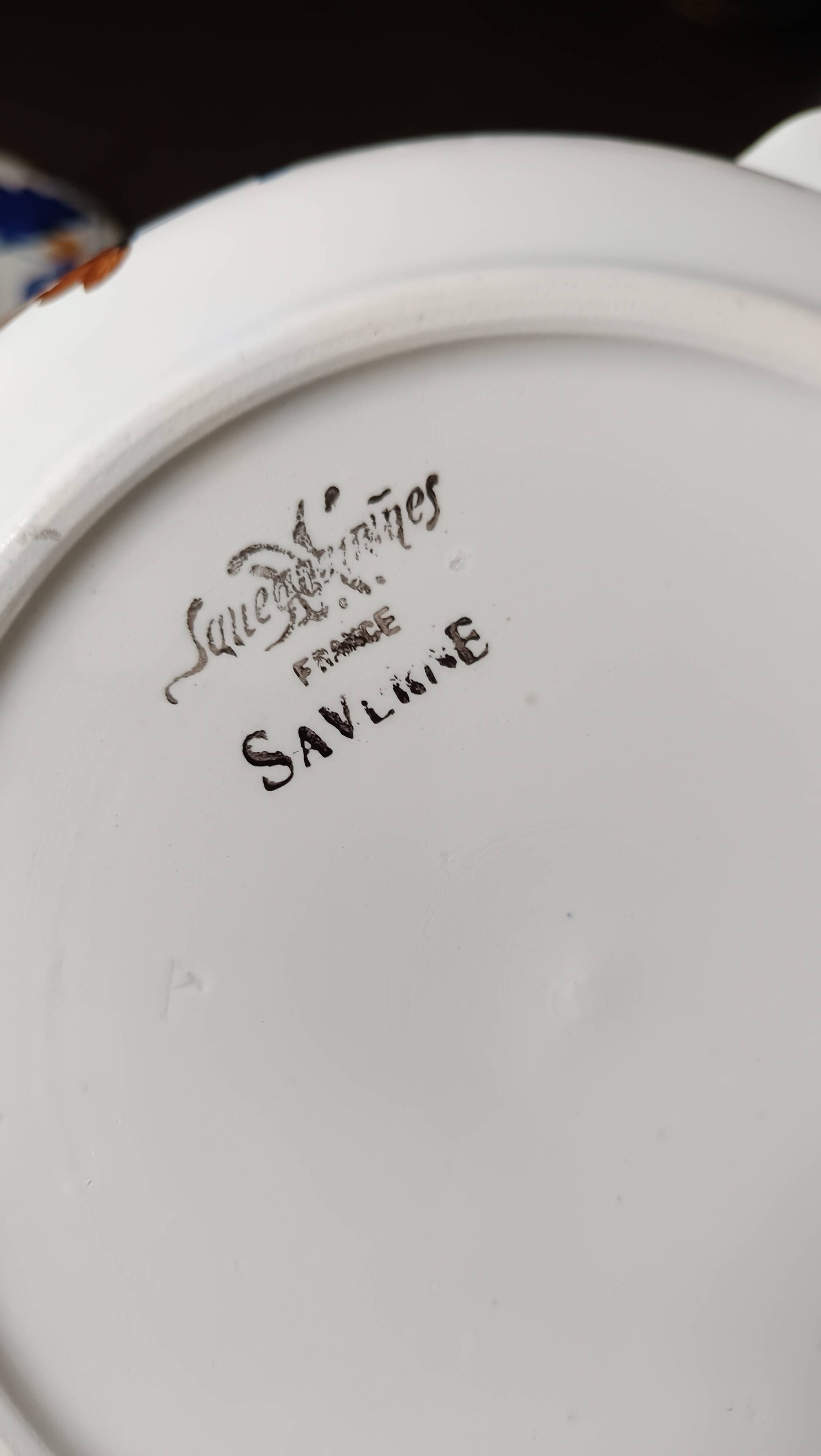 Sarreguemines table service "Saverne" – 44 pieces
