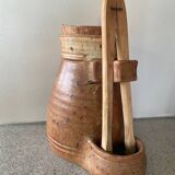 Stoneware pickle jar