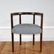 Scandinavian bridge chair in rosewood by Ole Gjerlov-Knudsen, 1960