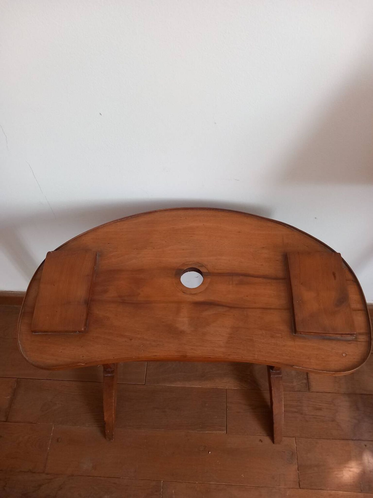 Table lampadaire rognon