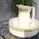 Vintage toilet set in Villeroy & Boch earthenware (1920-1931)