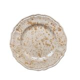 Ocher dots plate 25cm