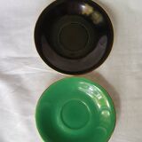 2 soucoupes Limoges LPN France