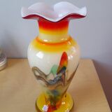 70s opaline vase