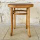Curved wooden stool by Thonet for FMG Poland, 1930