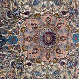 Carpet India Punjab wool and silk 120x190 cm