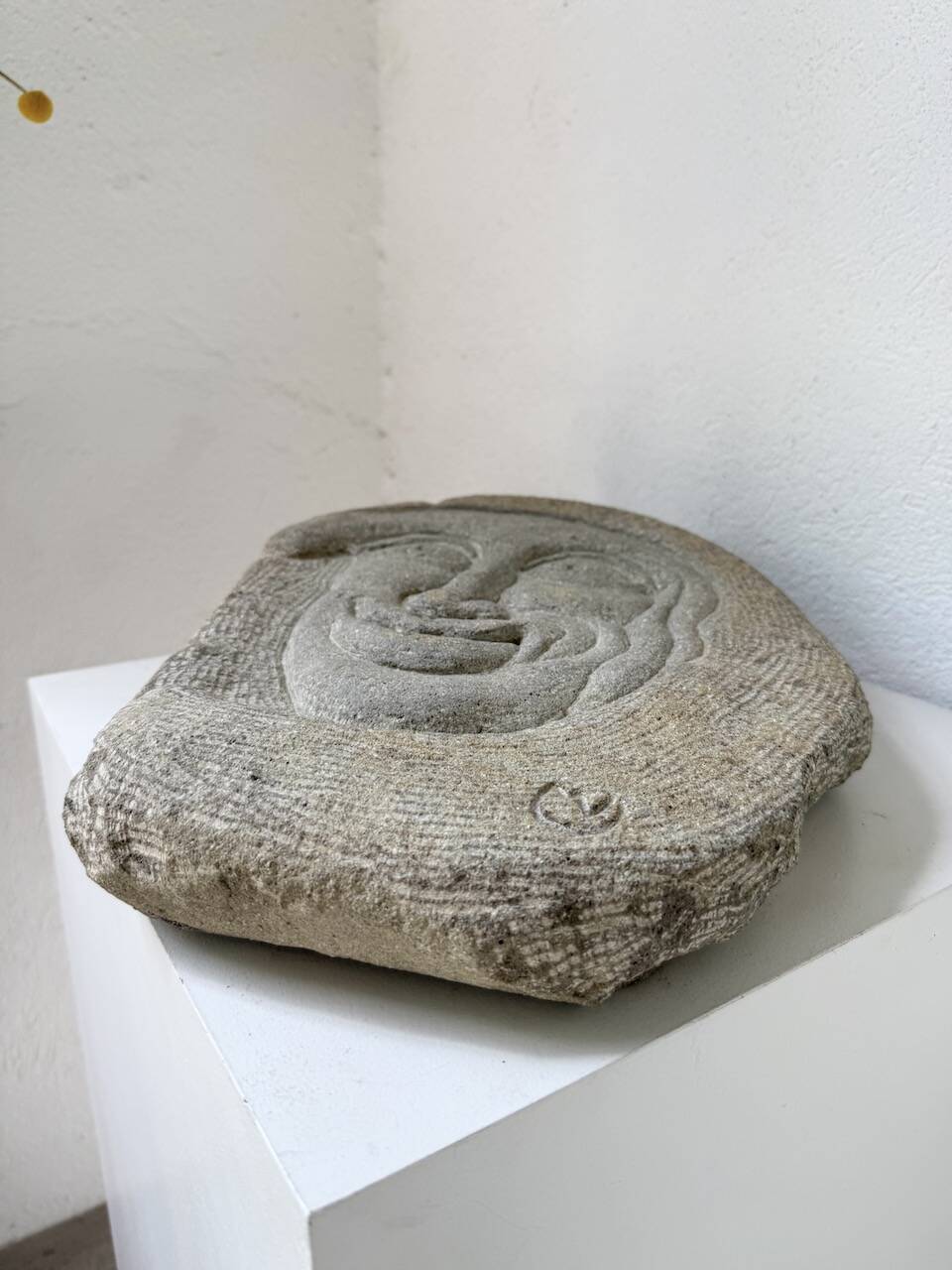 Stone sculpture 1950 face