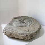 Stone sculpture 1950 face