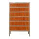 Commode en noyer, design danois, années 1960