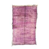 Moroccan rug Beni M'Guild purple - 269 x 160 cm