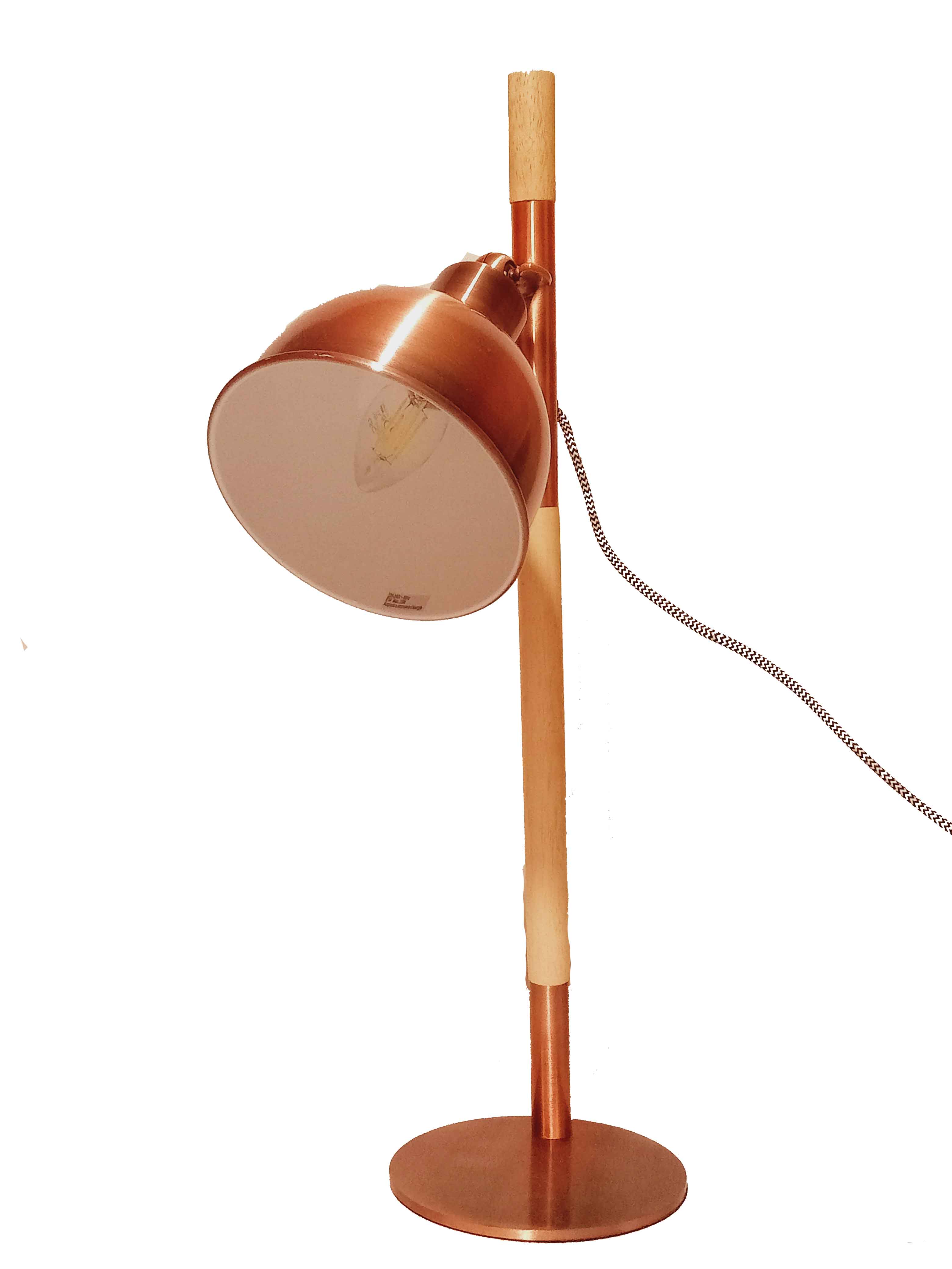 Electrified table lamp