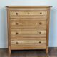 Commode Art Déco bois brut