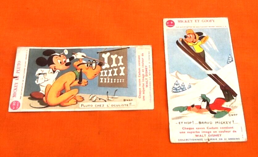 1950s Walt Disney Advertising Soap Cadum