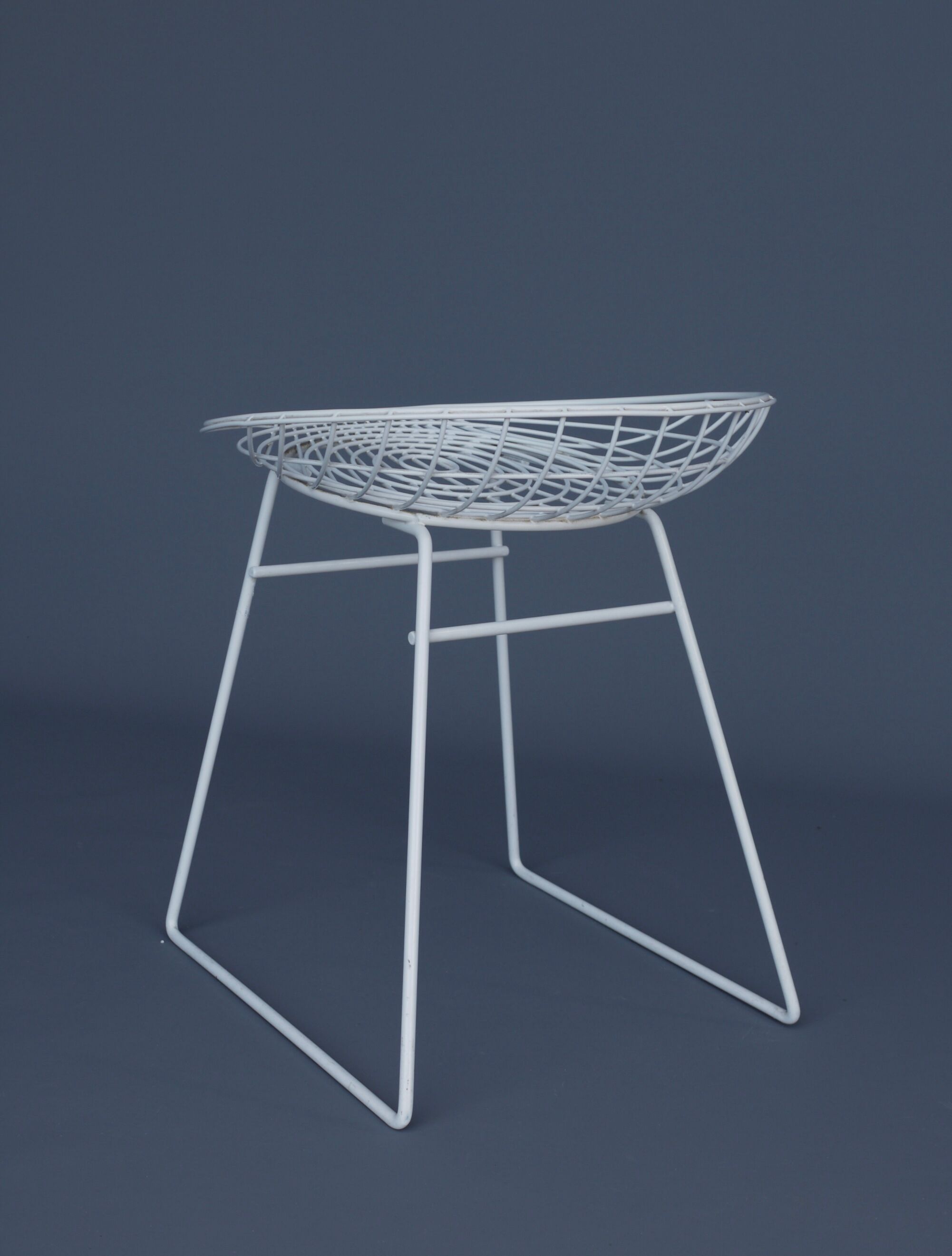 Wire KM05 Stool by Cees Braakman & Adriaan Dekker for Pastoe, 1960s