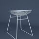 Wire KM05 Stool by Cees Braakman & Adriaan Dekker for Pastoe, 1960s