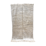 Moroccan Berber carpet Marmoucha with polka dots anthracite grey 2, 78x1, 66m