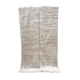 Tapis berbère marocain Marmoucha à pois gris anthracite 278x166cm