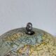 Antique French terrestrial globe – Chrome Art Deco base – Circa 1930 – Cart