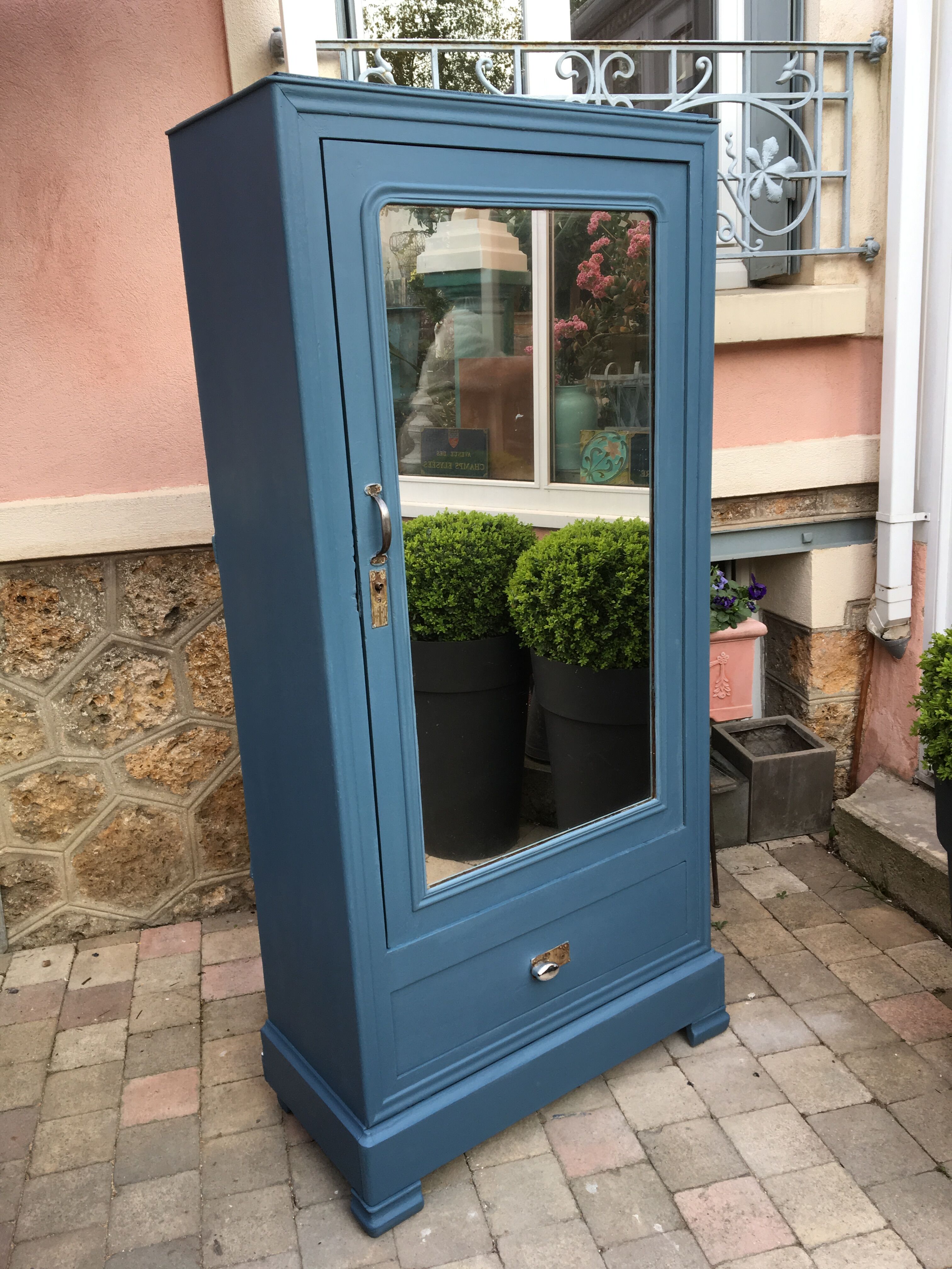 Armoire parisienne miroir