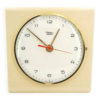 Ceramic wall clock from the 60s, Diehl brand