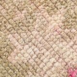 3x13 Rug For Kitchen Pink Beige Herki Vintage Runner Rug, 79x402Cm SK 4146