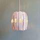 Scandinavian pendant light in metal and prismatic glass, Werner Schou, 1960-70