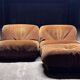Chauffeuse et pouf "Patate" édités par Airborne, 1970
