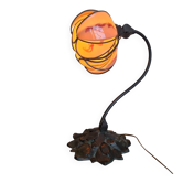 Lampe de bureau / lampe d’appoint signée Cara Merot, XXe siècle, d’inspirat
