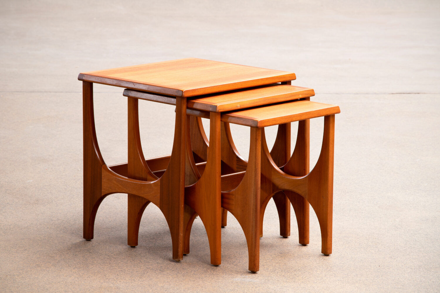 Scandinavian teak coffee tables