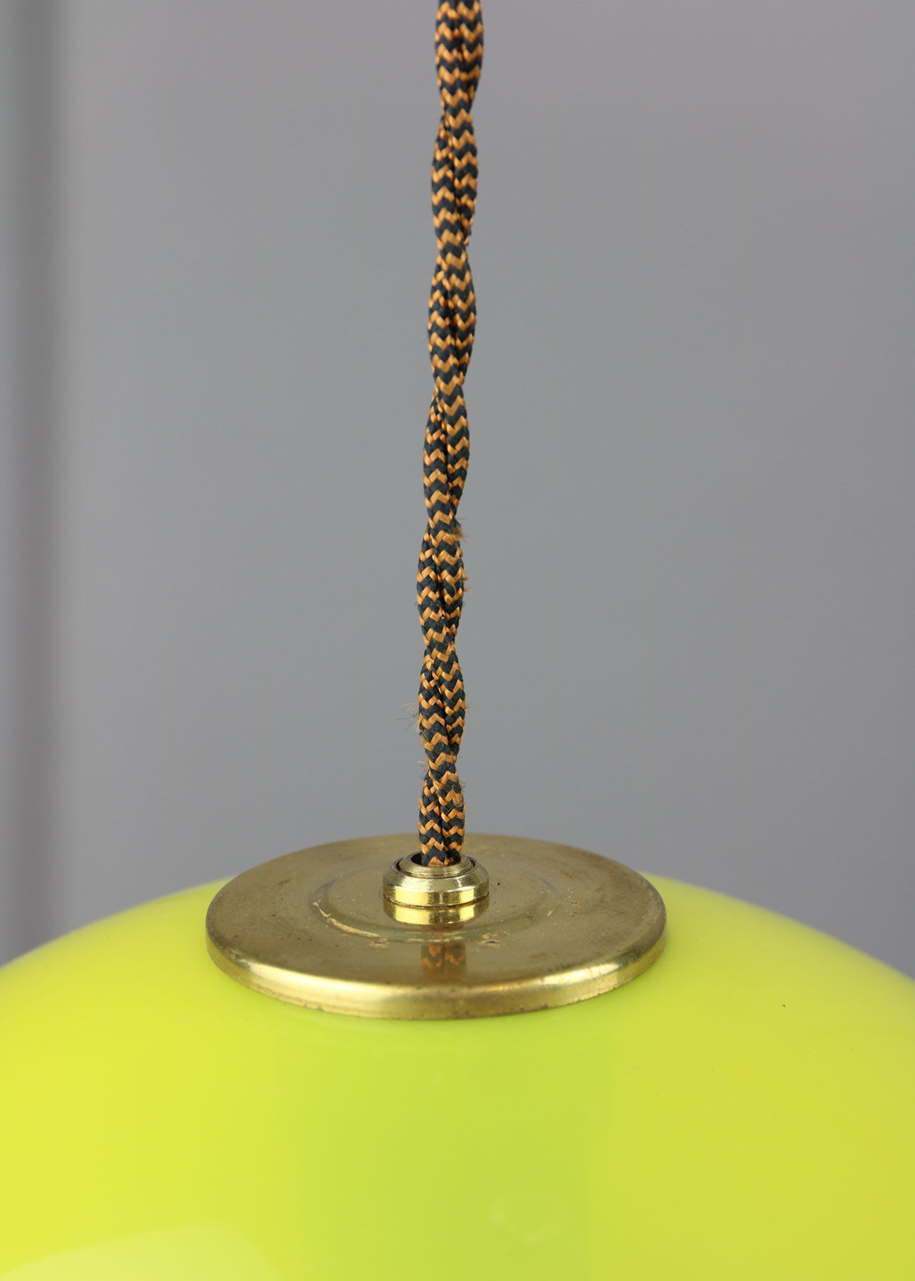 Space-age Plexiglass Pendant Lamp, 1970s